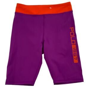 Polo Ralph Lauren Graphic Logo 1967 Interlock Bike Short Big Girl Size Large